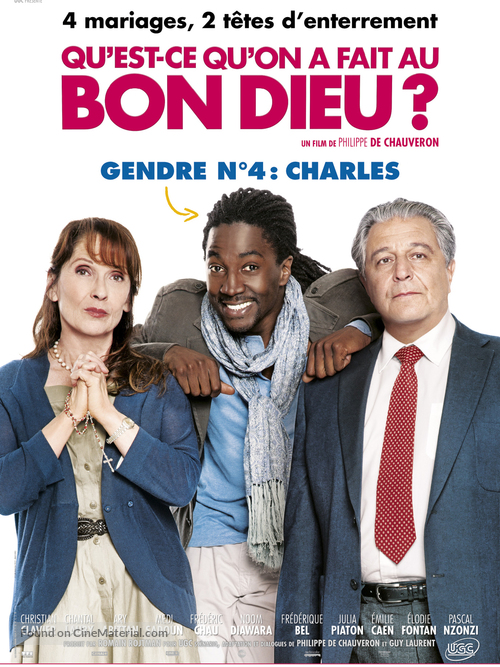 Qu Est Ce Qu On A Fait Au Bon Dieu 2014 French Movie Poster