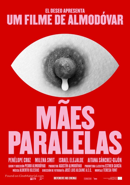 Madres paralelas - Portuguese Movie Poster