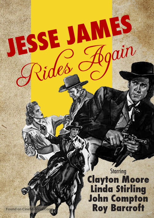 Jesse James Rides Again - DVD movie cover
