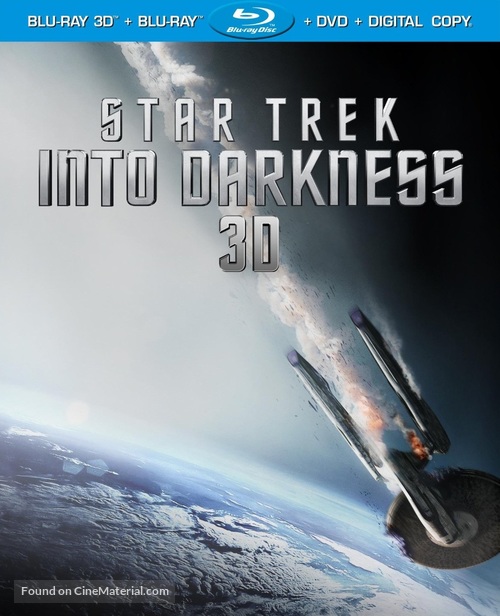 Star Trek Into Darkness - Blu-Ray movie cover