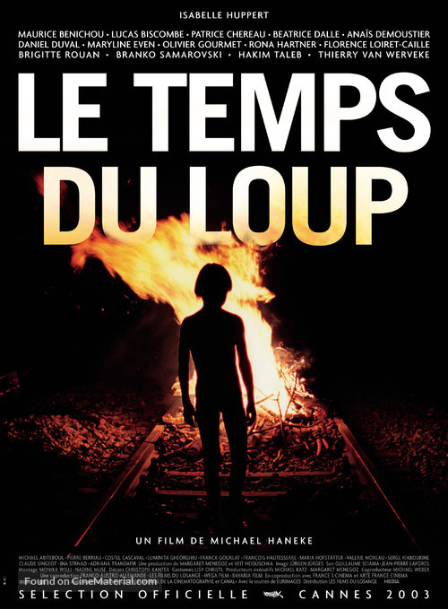 Temps du loup, Le - French Movie Poster