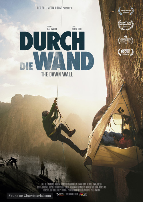 The Dawn Wall - German Movie Poster