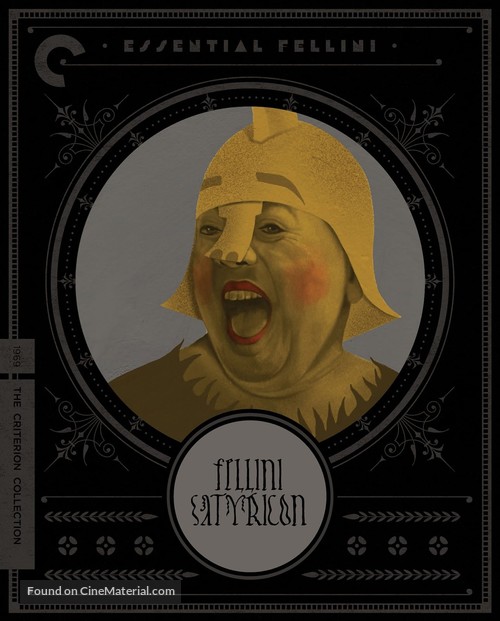 Fellini - Satyricon - Blu-Ray movie cover