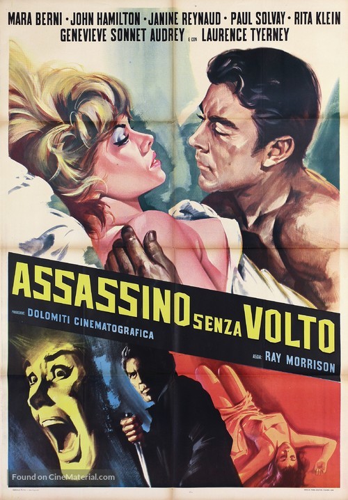 Assassino senza volto - Italian Movie Poster