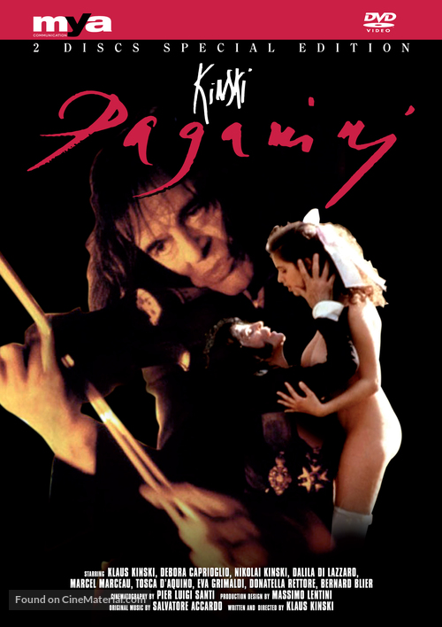 Kinski Paganini - DVD movie cover