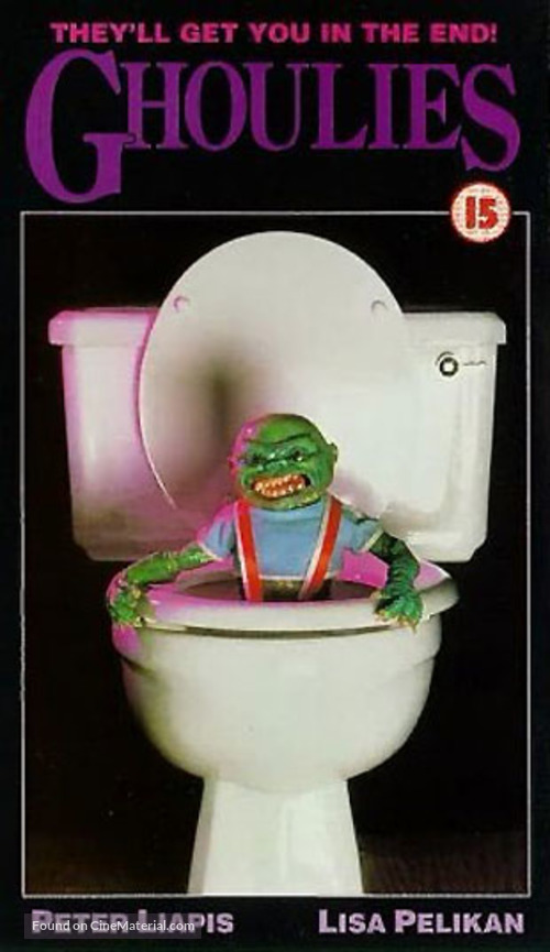Ghoulies - British VHS movie cover