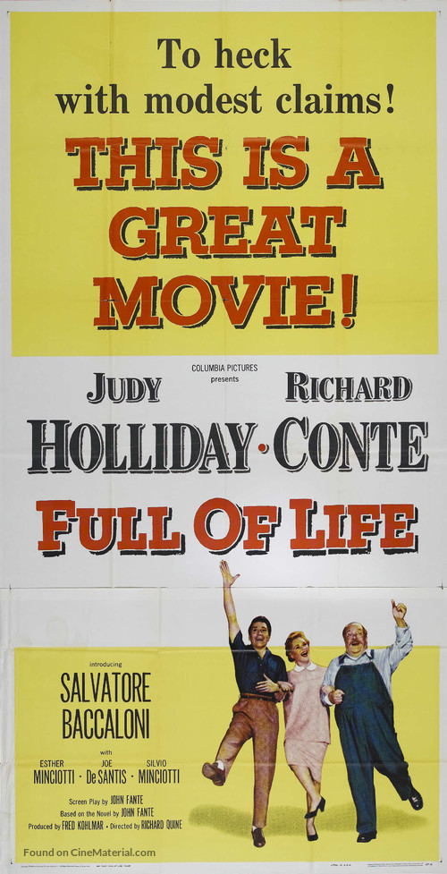 Full of Life - Movie Poster
