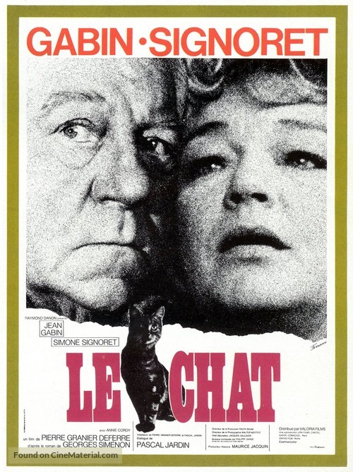 Le chat - French Movie Poster