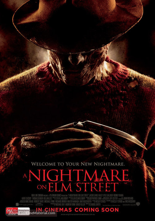 A Nightmare on Elm Street - Australian Movie Poster