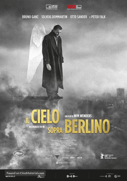 Der Himmel &uuml;ber Berlin - Italian Movie Poster