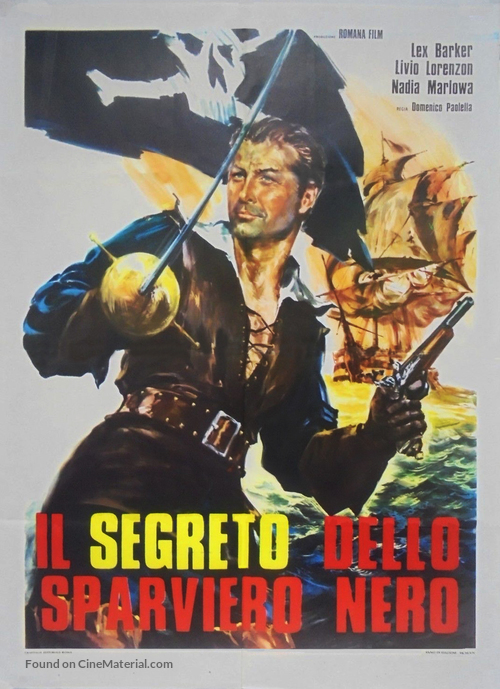 Il segreto dello sparviero nero - Italian Movie Poster