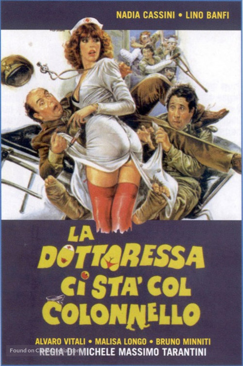 La dottoressa ci sta col colonnello - Italian DVD movie cover