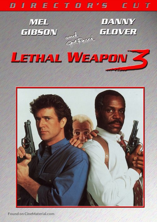 Lethal Weapon 3 - DVD movie cover