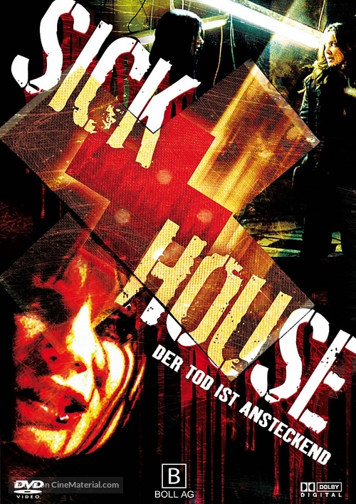 The Sick House - German DVD movie cover