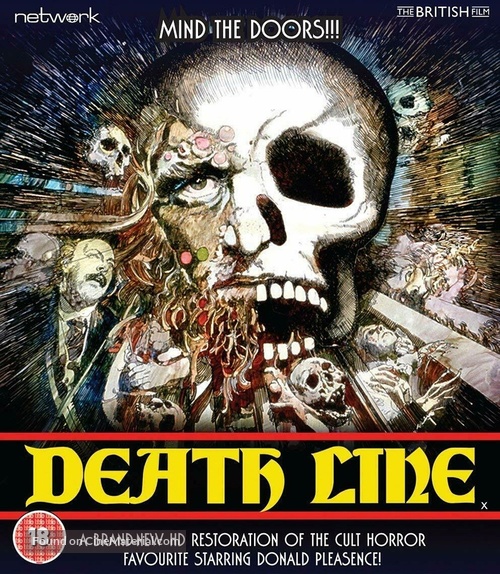 Death Line - British Blu-Ray movie cover