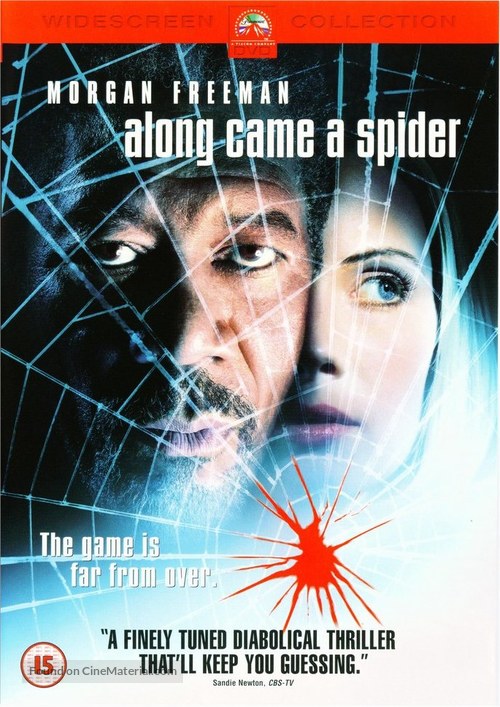 Along Came a Spider - British DVD movie cover