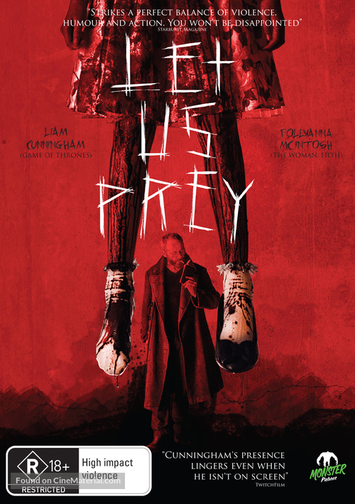 Let Us Prey - Australian DVD movie cover