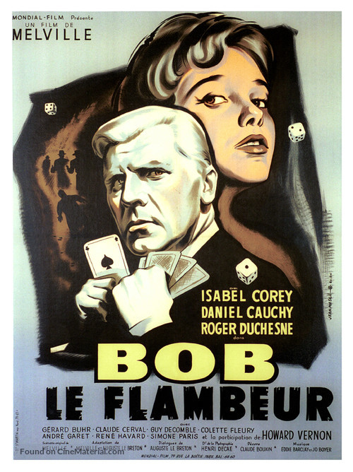 Bob le flambeur - French Movie Poster