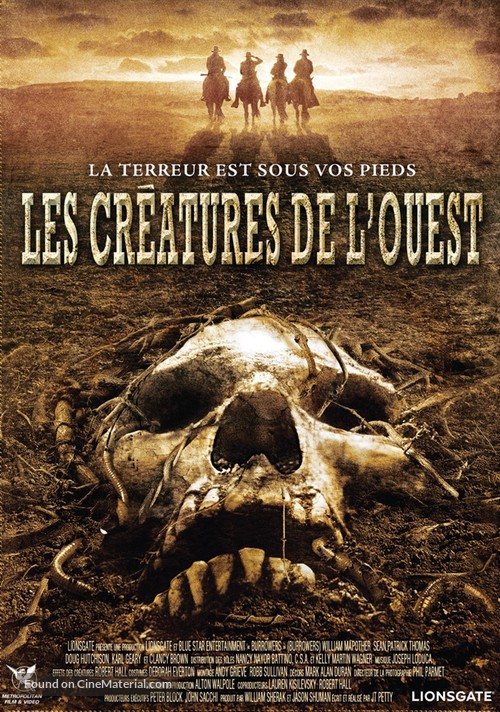 The Burrowers - French Movie Poster