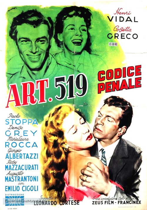 Art. 519 codice penale - Italian Movie Poster