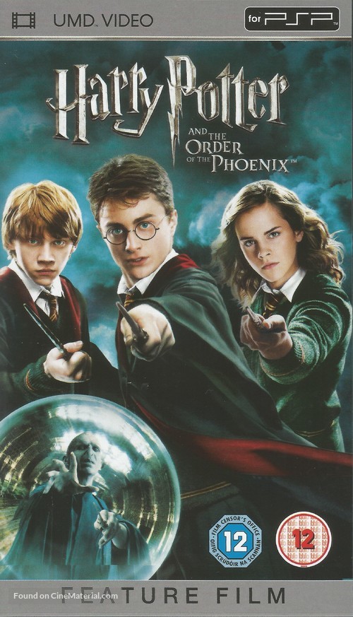 Harry Potter and the Order of the Phoenix - British Movie Cover