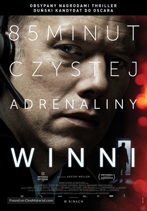 Den skyldige - Polish Movie Poster