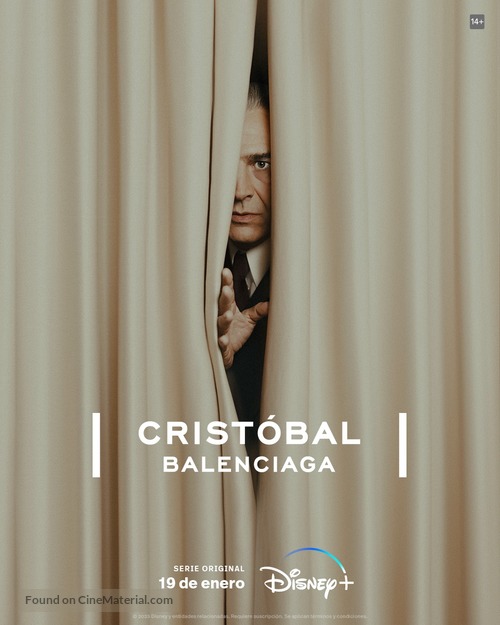 Crist&oacute;bal Balenciaga - Spanish Movie Poster