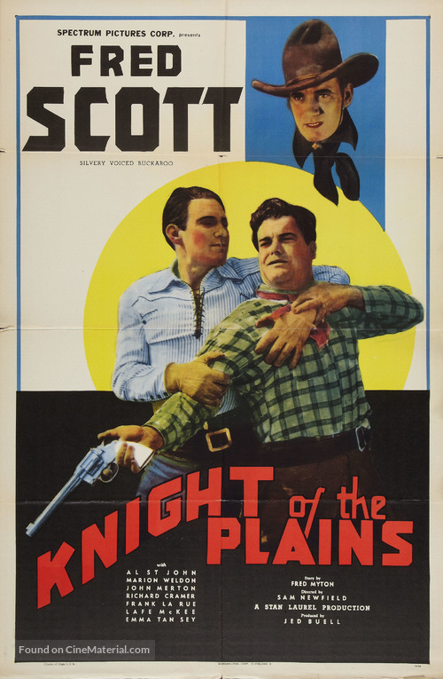 Knight of the Plains - Movie Poster