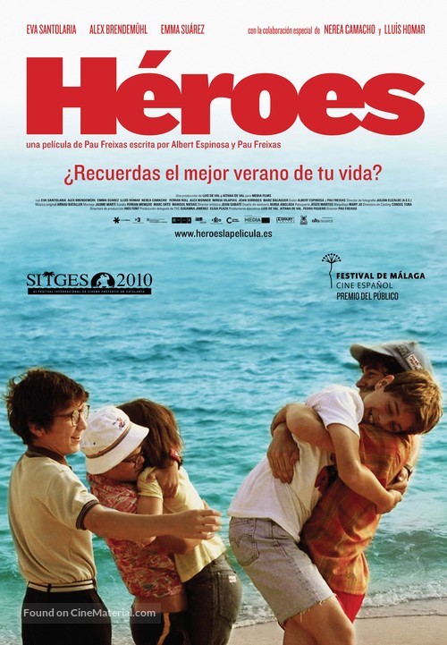 H&eacute;roes - Spanish Movie Poster