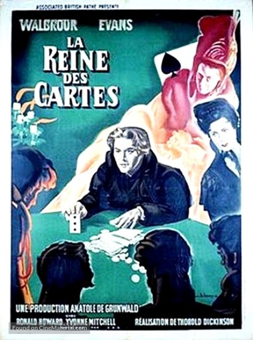 The Queen of Spades - French Movie Poster