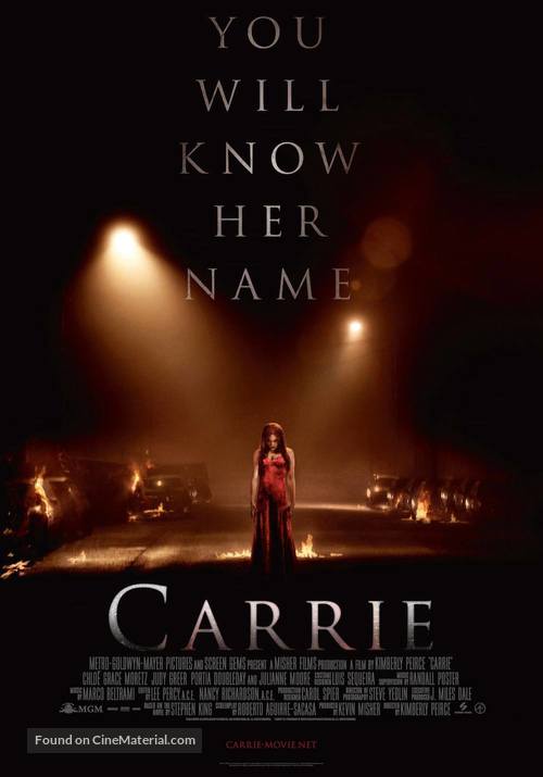 Carrie - Swedish Movie Poster