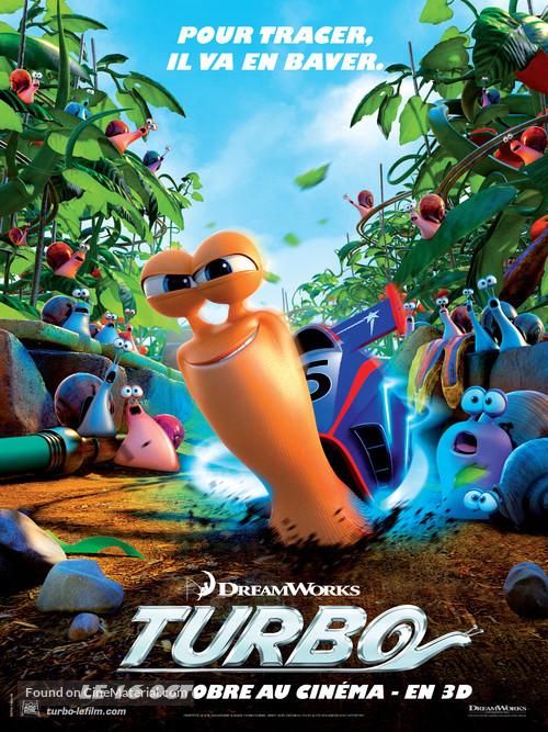 Turbo - French Movie Poster