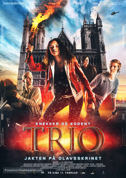 Trio - Jakten p&aring; Olavsskrinet - Norwegian Movie Poster