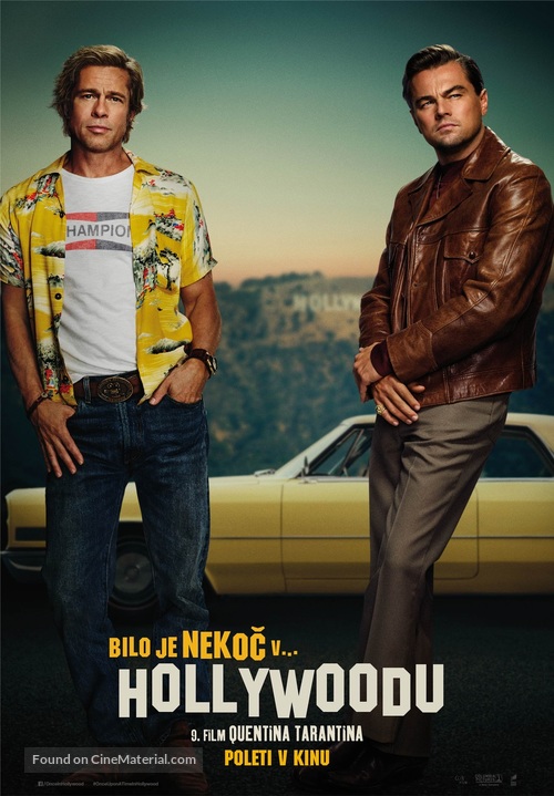 Once Upon a Time in Hollywood - Slovenian Movie Poster