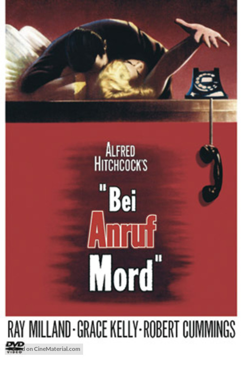 Dial M for Murder - German DVD movie cover