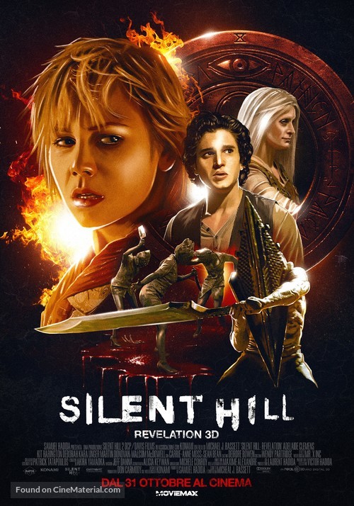 Silent Hill: Revelation 3D - Italian Movie Poster