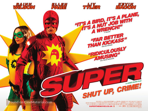 Super - British Movie Poster