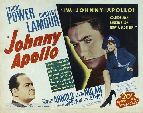 Johnny Apollo - Movie Poster