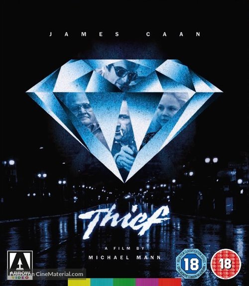 Thief - British Blu-Ray movie cover