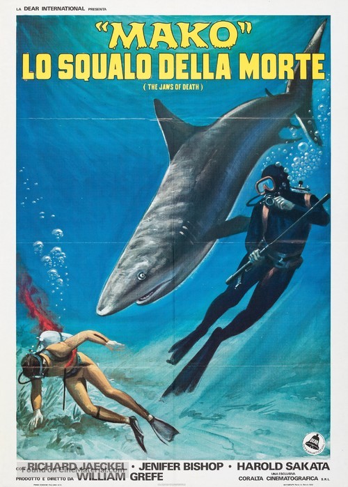 Mako: The Jaws of Death - Italian Movie Poster