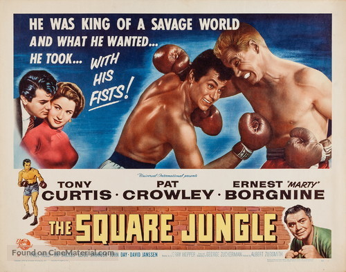 The Square Jungle - Movie Poster