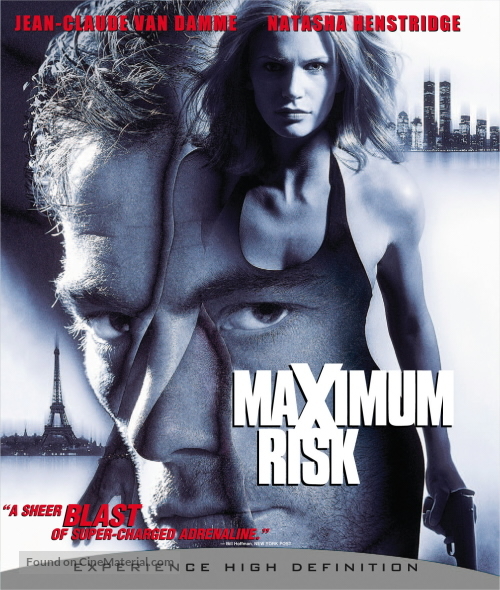 Maximum Risk - Blu-Ray movie cover