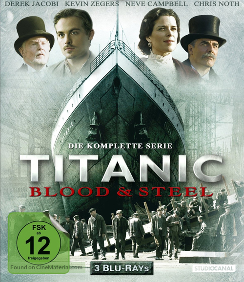 &quot;Titanic: Blood and Steel&quot; - German Blu-Ray movie cover