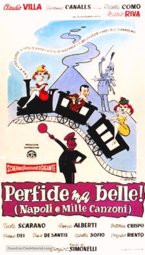 Perfide ma belle - Italian Movie Poster