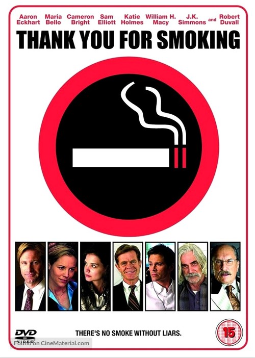 Thank You For Smoking - British poster