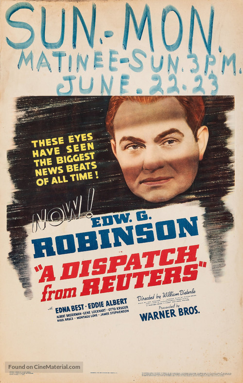 A Dispatch from Reuter&#039;s - Movie Poster