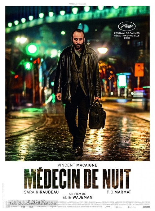 M&eacute;decin de nuit - French Movie Poster