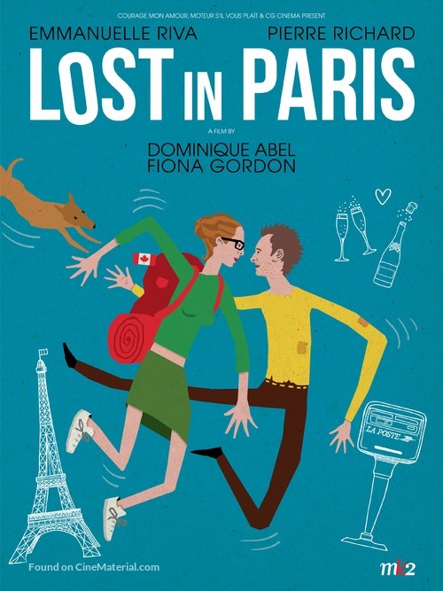 Paris pieds nus - French Movie Poster