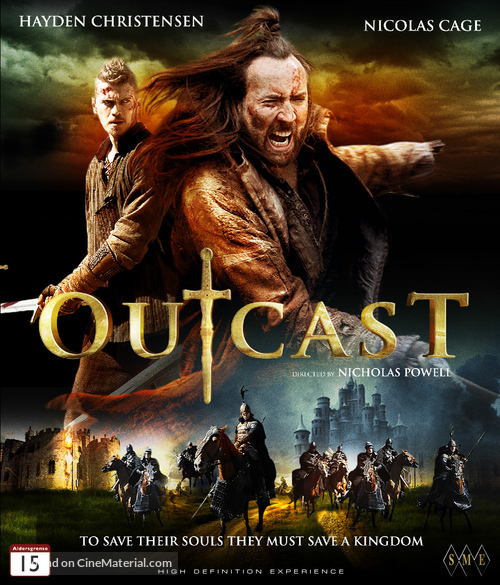Outcast - Norwegian Blu-Ray movie cover