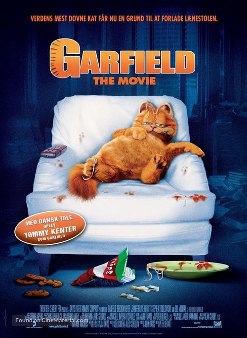 Garfield - Danish Movie Poster